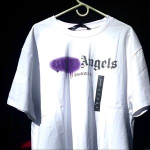 Palm angels spray paint shirt